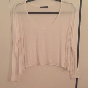 Brandy Melville White Long Sleeve